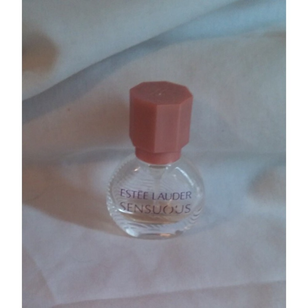 1980s Estee Lauder Sensuous perfume bottle spray, collectible perfume bottle